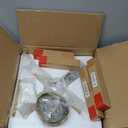 20" Gold Modern Sputnik Chandeliers Ceiling Light Fixture,4-Light Mid Century Semi Flush Mount Ceiling Lights, Starburst Satellite Chandeliers for Bedroom Kitchen Hallway Entryway Office E12