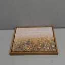 Framed Christian Floral Scripture Canvas Wall Art Wildflower Meadow Bible Verse Wall Decor Picture Isaiah Religious Faith Art Poster Print for Living Room Bedroom Decoration 8x10in