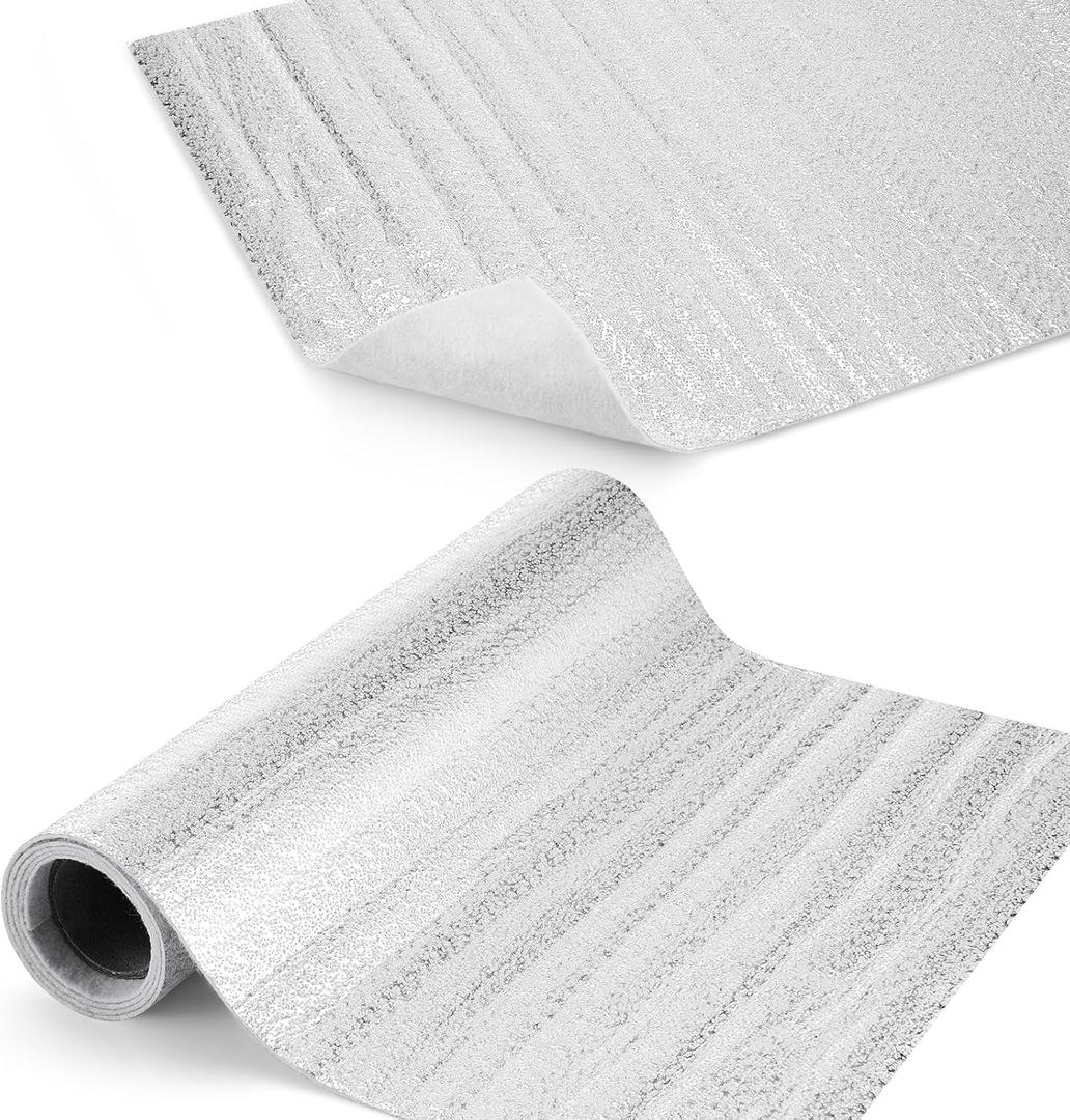 Treela 1 Roll 12 Inch x 2 Yard Heat Resistant Batting for Potholders Insulated Fabric Thermal Lining Batting for PotHolders Heat Reflective Fabric