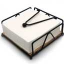 Napkin Holder for Table, Metal and Wood Napkin Holder, Standing Napkin Holders for Paper Napkins, for Kitchen Counter, Dining Table, 7" x 7"(Black)