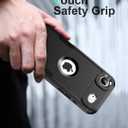 for iPhone Air Magnetic Case with Blet Clip Hoslter,Compatible with Magsafe,2X Screen Protector,Heavy Duty Protection,Rugged & Durable Phone Cover for iPhone Air Case,Black