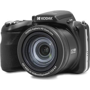 KODAK PIXPRO AZ425-BK 20MP Digital Camera 42X Optical Zoom 24mm Wide Angle Lens 1080P Full HD Video Optical Image Stabilization Li-Ion Battery 3" LCD Vlogging Camera (Black)