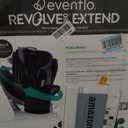 Evenflo Revolve360 Extend Convertible Car Seat with 360 Degree Rotation, Extended Rear-Facing, Forward-Facing, Booster Mode, and Secure Latch Install, Revere Gray, Manufactured Date 11/4/2025
