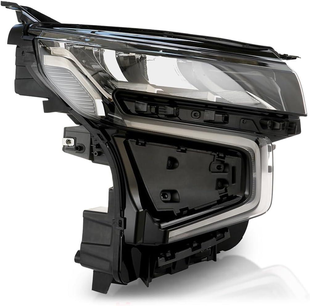 KARPAL Full LED Headlight for 2021-2023 Chevy Tahoe/Suburban Headlamp Passenger Right Side RH Replacement 84934280 GM2503511