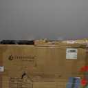 GREENSTELL Laundry Hamper with Wheels&Lid, 130L Large 3 Sections Clothes Hamper with 2 Types Removable Liner Bags, 5 Mesh Laundry Bags, Handwoven Divided Laundry Basket Brown