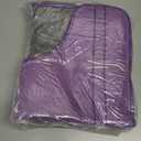 YIHOUSE Memory Foam Bath Mat Set, Bathroom Rugs Sets 2 Pieces, Non Slip Bath Mats for Bathroom, Super Soft and Water Absorbent Bath Rug Set, Machine Washable U Shape Rug,Purple