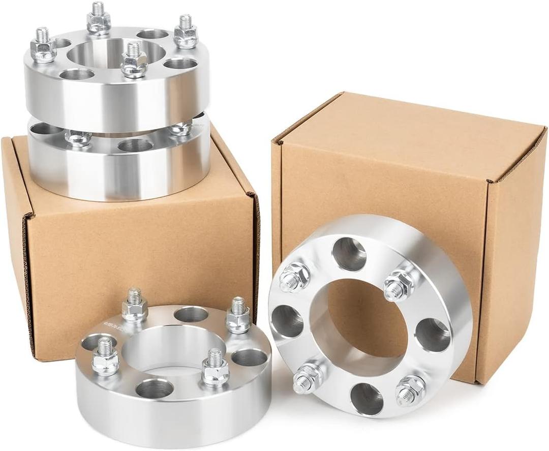 JiiinMiiin 4x110 to 4x110 ATV Wheel Spacers 1.5" (38mm) Wheeladapter with 10x1.25 Studs & 74mm Center Bore, Compatible with Honda, Suzuki, Yamaha, Bombardier