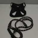 Matilor Dog Harness Step-in Breathable Puppy Cat Dog Vest Harnesses for Small Medium Dogs Black, L