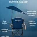 Sport-Brella Reclining Beach Chair Navy