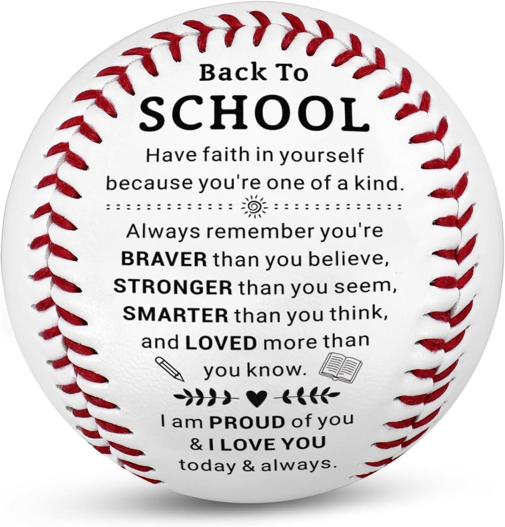 Stocking Stuffers Baseball School Supplies for Boys Girls Students Baseball Gifts for Boys 8-12 Back to First Day of School Gifts for Teen Boys Youth Base ball Stuff for Daughter Son from Mom Dad