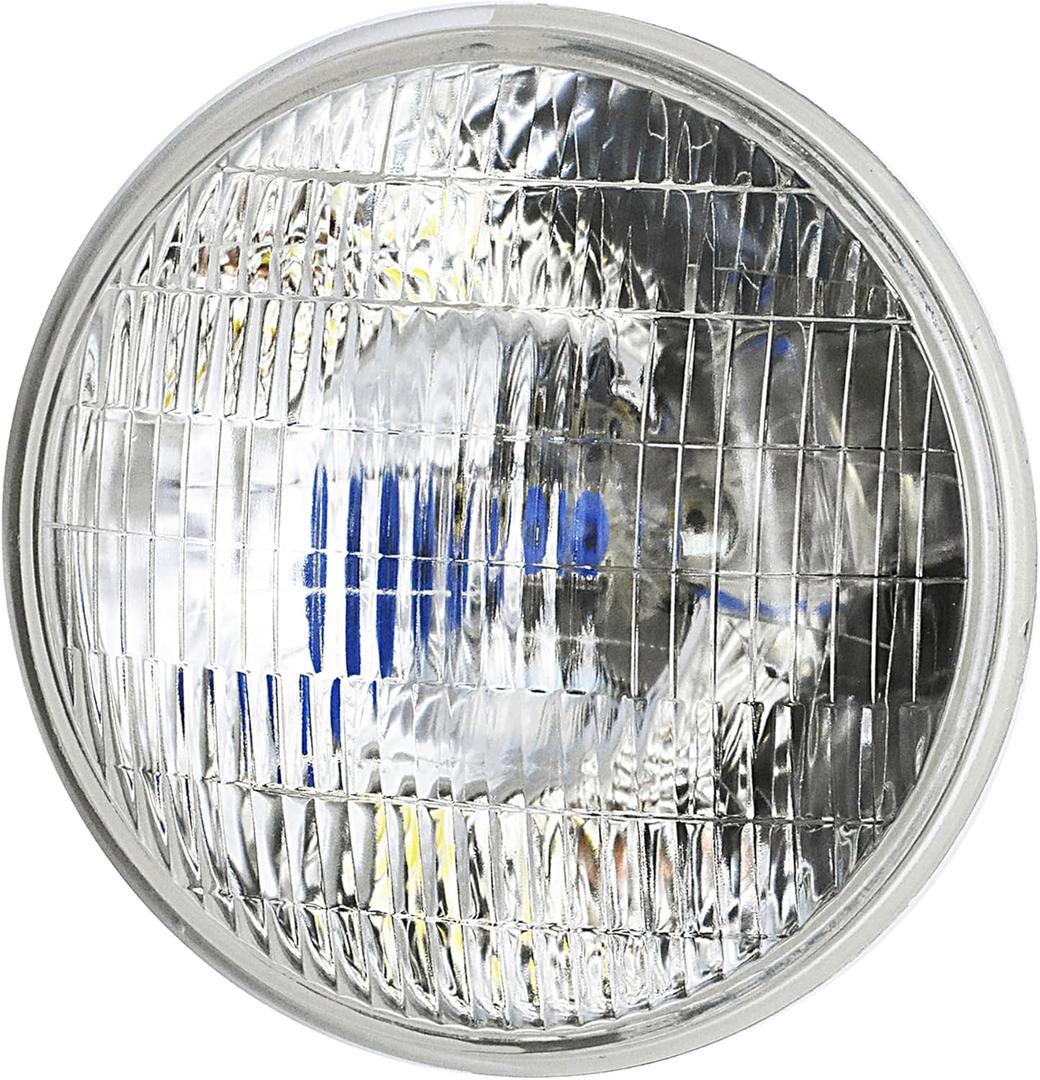TOJIO H6024 Super vision Halogen Sealed Beam Headlight Low & High Beams Headligh (H6024 7" ROUND) (110/130W)