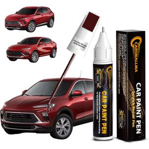 Cinnabar Metallic(GFM/WA294F) Car Touch Up Paint for Buick, Color Accurate Car Paint Scratch Repair Pen Kit Quick & Easy Fix Vehicle Chips and Automotive Nicks Scuff