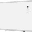Amazon Basics Magnetic Dry Erase Whiteboard, 24" x 18", Aluminum Frame, Silver/White, Presentation Board for Writing Notes