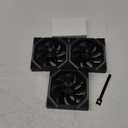 120mm Case Fan with Efficient Cooling, ARGB Fan Lighting, 800-1800RPM Speed Control, and Whisper-Quiet Operation Under 29 dB, Unique Design for PC