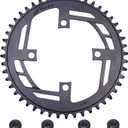 PROWHEEL 32T/34T/36T/38T/40T/42T/44T/46T/48T Chainring 104BCD Round Narrow Wide Single Bike Chainring for 9/10/11/12-Speed,MTB,e-Bike,Electric Bicycle,Road Bike,City Bike,Folding Bike,BMX