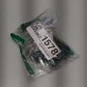 Novelty Lights 5 Feet 20 Bulbs Vintage Short Mini Light String, Clear Bulbs on Green Wire, 4-Inch Spacing Fairy Lights, Connectable End-to-End, UL Listed for Indoor/Outdoor