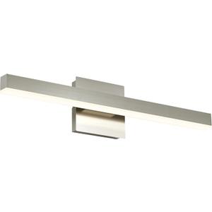 Joossnwell LED Bathroom Vanity Lighting Mirror Front Makeup Lights Fixtures Indoor Wall Mount Sconces Lamps Brushed Nickel 23.62" Inch 18W 4000K (Nickel-Not Dimmable)