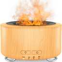 Aroma Diffuser for Office: 500ML Essential Oil Diffuser for Hotel Home Yoga Room, Humidifier with 9 Colors LED Night Light for Kids/Women Home Relaxation, Lemon Yellow