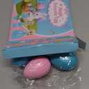 12PCS Pre Filled Easter Eggs Gifts for Kids with Transforms into Princess Toys Easter Basket Stuffers Easter Eggs Hunt Easter Party Favor Prize Classroom Rewards Toys for Girls (Blue)