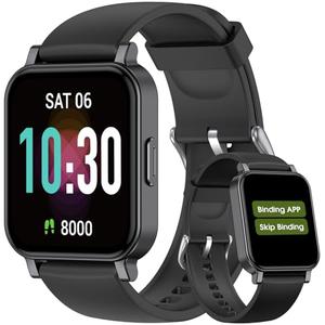 Imzuc Pedometer Watch Senior Friendly No App/Phone Required, Waterproof Fitness Tracker Watch with Step Counter Calories/Sleep Tracker for Walking Running for Men Women
