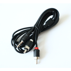 Cubilux USB to RCA Audio Cable with 384KHz/24-bit DAC, USB A Male to 2 Male RCA Stereo AUX Cord, 2RCA Auxilary Cable for Laptop, PC, Computer, 6 Feet