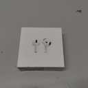Apple AirPods 4 Wireless Earbuds, Bluetooth Headphones, Personalized Spatial Audio, Sweat and Water Resistant, USB-C Charging Case, H2 Chip, Up to 30 Hours of Battery Life, Effortless Setup for iPhone