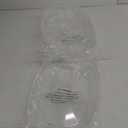 Large Ice Serving Tray for Parties with 5 Stainless Steel Forks and 3 Tongs, Chilled Veggie Fruit Tray, Shrimp Cocktail Serving Dish, Appetizer Serving Platter with Lid and 4 Compartments