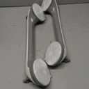 TAILI Grab Bars for Bathtubs and Showers 2 Pack Suction Grab Bar, Heavy Duty Shower Handle Removable Bath Handrails for Seniors and Elderly, Bathroom Safety Grip No Drilling Waterproof,Grey (16.8", Gray)