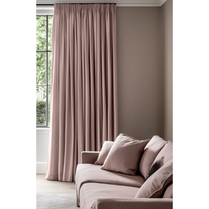 No Brand Curtain 180" 1 Panel Pink