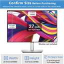 27 Inch Monitor Privacy Screen Computer Screen Privacy Filter for 16:9 Widescreen Monitors Anti-Glare Blue Light Filter Privacy Cover