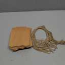 Lamantery 50Pack Mini Paper Gift Boxes Lantern Hexagon Kraft Paper Package Box with Twine Candy Chocolate Gift Packing Wrap for Wedding Party Christmas Brown