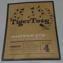 DOK TigerToes Premium Non-Slip Dog Socks for Hardwood Floors - Extra-Thick Grip That Works Even When Twisted - Prevents Licking, Slipping, and Great for Dog Paw Protection (Cool Caramel, X-Small)