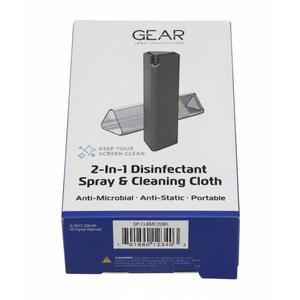 ZGEAR 2-IN-1 Disinfectant Spray Cleaning Cloth