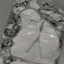 Yinkin Christmas Tree Wreath Bow Christmas Ribbon Bows with Bells 11 x 7.8 in Velvet Pine Cone Bowknot Xmas Tree Hanging Ornaments Decor for Home Xmas Party Outdoor Indoor(White,4 Pcs)