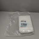 ALYVIA SPRING Long Fabric Shower Curtain Liner Waterproof - 72" x 74", Soft & Lightweight Longer Shower Curtain with Magnets, Machine Washable - 72x74, White