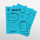 Neenah Astrobrights 30% Recycled Bright Color Paper, 8 1/2in x 11in, 24 Lb, FSC Certified, Lunar Blue, Ream Of 500 Sheets, 21528