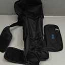 TOPDesign Universal Baby Stroller Organizer, Stroller Caddy with Detachable Mesh Bag & Heightened Insulated Cup Holders & Non-Slip Secure Hooks Accessories, Fits Most Strollers (Black)