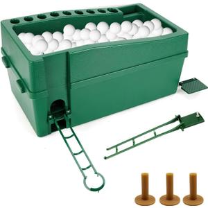 WBM Automatic Golf Tee Machine, Golf Ball Dispenser Tee, Golf Swing Trainer