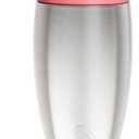 Munchkin Stainless Steel Sippy Cups for Toddlers 1-3, Spill Proof Miracle 360 Cup, Insulated, 10 Ounce, Pink