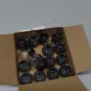 Chair Sliders for Carpet, 16PCS Furniture Sliders for Carpeted Floors & Hardwood Floors, Round Chair Glide Pads for Quickly and Easily Moving Furniture, Protect Floor(Clear, Fit 0.55"-0.7")