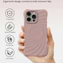 ORNARTO Vortuxe for iPhone 15 Pro Max Case 6.7" | 2X MIL-STD Drop Protection | Compatible with MagSafe | Sleek Aesthetic Liquid Silicone Phone Cover - Latte