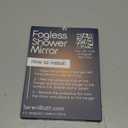 Shower Mirror - Fogless for Shaving & Washing Your Face - Anti-Fog - for Men & Women - Exfoliate, Scrub and Groom Your Face