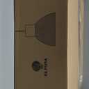 ELYONA 2 Pack Hammered Pendant Lights, 10.2 Industrial Metal Solid Wood Hanging Lamp, Modern Island Pendant Light Fixtures for Kitchen Bar, Farmhouse Dining Room, Bedroom, Living Room, Office, Black (Medium)