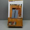 Knape & Vogt Simply Put 14-in W x 5.25-in H White Metal 2-Tier Pull Out Cabinet Basket