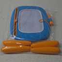 Kikidex Magnetic Drawing Board, Toddler Girl Toys for 1-2 Year Old, Doodle Board Pad Learning and Educational Toys for 1 2 3 Year Old Baby Kids Birthday Gift(Light Blue)