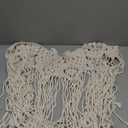 Boho Macrame Wall Hanging Hand Woven Tapestry Macrame Backdrop for Wall Decor of Modern Farmhouse, Bedroom, Nursery, Wedding, Party (40x20 inches)