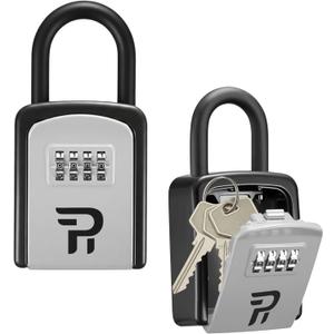 Key Lock Box for Outside - Realtor Lockbox for House Keys Outdoor - Combination Key Hiders to Hide a Key Safe Storage