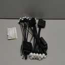 TONULAX Solar Garden Lights - Upgraded Solar Swaying Light, Sway by Wind, Outdoor Lights, Yard Patio Pathway Decoration, High Flexibility Iron Wire & Heavy Bulb Base, Warm White (4 Pack)