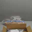 Industrial Pipe Clothes Rack Set of 2, 21 Heavy Duty Wall Mounted Clothing Rack Multi-Purpose Garment Bar, Space-Saving Hanging Rod for Laundry Room,Closet Storage