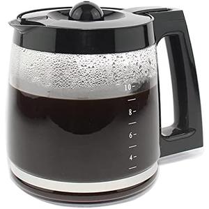 12-Cup Replacement Glass Carafe Pot Compatible with Hamilton Coffee Maker Models 46310, 49976, 49966, 49350, 49957, 49954, 49933, 49980A, 49980Z, 49983, 49618, 46300, 49950